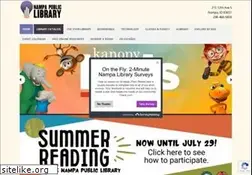 Sites similar to nampalibrary.org