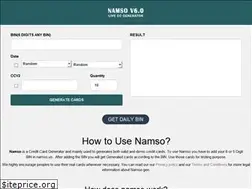 Sites similar to namso.us