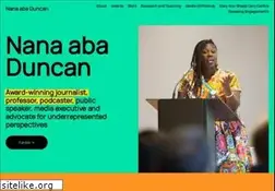 Sites similar to nanaabaduncan.com