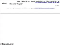 Sites similar to nanaimochryslerdodgejeepram.com