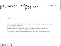 Sites similar to nananomae.xyz