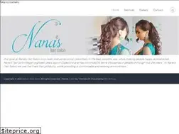 Sites similar to nanashairsalon.com