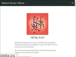 Sites similar to nanciekester.com