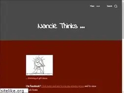 Sites similar to nanciethinks.com