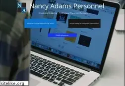 Sites similar to nancyadamspersonnel.com