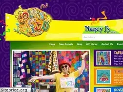 Sites similar to nancyjsfabrics.com