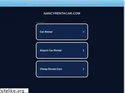Sites similar to nancyrentacar.com