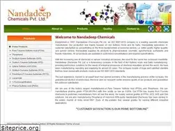Sites similar to nandadeepchemicals.com