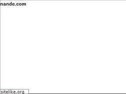 Sites similar to nande.com