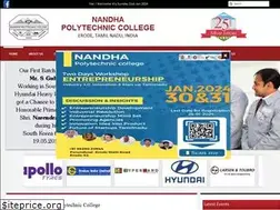 Sites similar to nandhapolytechnic.org