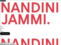 Sites similar to nandinijammi.com