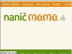 Sites similar to nanicmama.sk