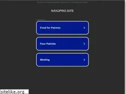 Sites similar to nanjpro.site