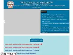 Sites similar to nannayacet.in