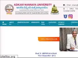 Sites similar to nannayauniversity.info