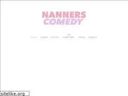 Sites similar to nannerscomedy.com