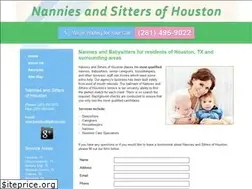 Sites similar to nanniesandsittersofhouston.net