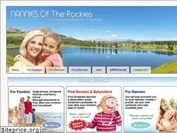 Sites similar to nanniesoftherockies.com