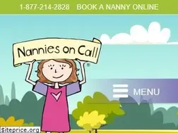 Sites similar to nanniesoncall.com