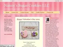 Sites similar to nannyssugarcookies.com