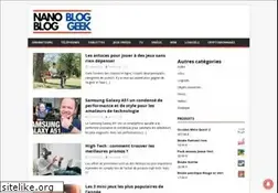 Sites similar to nanoblog.com