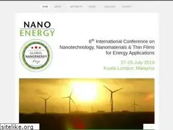 Sites similar to nanoenergy.co.uk