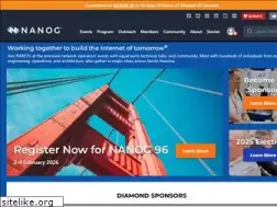 Sites similar to nanog.org