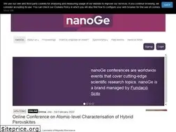 Sites similar to nanoge.org