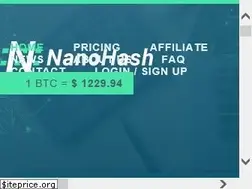 Sites similar to nanohash.net