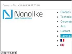Sites similar to nanolike.com