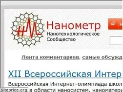 Sites similar to nanometer.ru