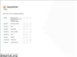 Sites similar to nanominer.org