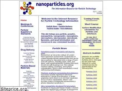 Sites similar to nanoparticles.org
