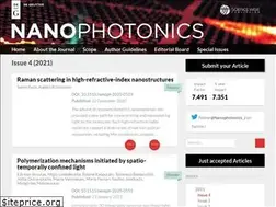 Sites similar to nanophotonics-journal.com
