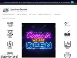 Sites similar to nanoscopeservices.co.uk