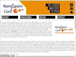 Sites similar to nanospainconf.org