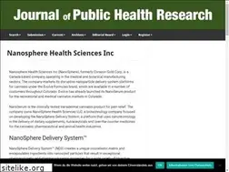 Sites similar to nanospherehealth.com