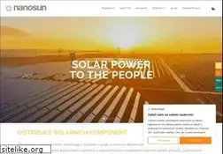 Sites similar to nanosun.cz
