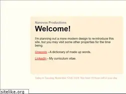 Sites similar to nanovox.com