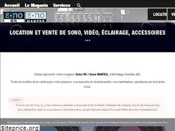 Sites similar to nantes-sono.fr