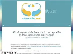 Sites similar to naoescuto.com