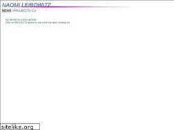 Sites similar to naomileibowitz.com
