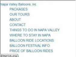 Sites similar to napavalleyballoons.com