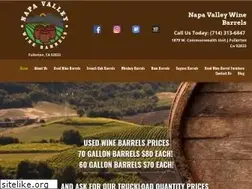 Sites similar to napavalleywinebarrels.com