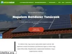 Sites similar to napelemtanacsok.hu