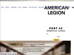 Sites similar to naperlegion.org