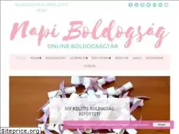 Sites similar to napiboldogsag.com
