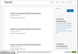 Sites similar to napideal.hu