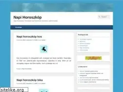 Sites similar to napihoroszkop.com