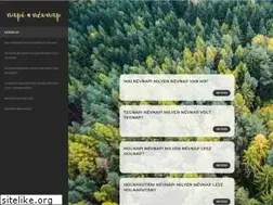 Sites similar to napinevnap.hu